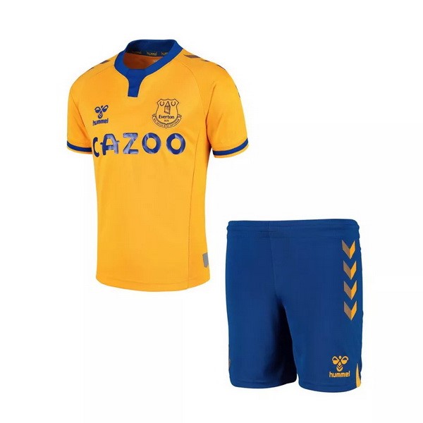 Camiseta Everton Segunda Equipación Niño 2020-2021 Naranja